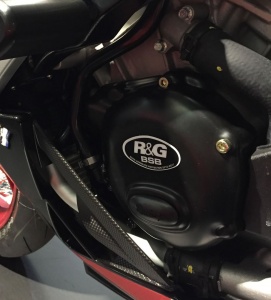 Aprilia RSV4 Factory (2009-2014) R&G Engine Case Cover Race Kit (2pc) - KEC0031R