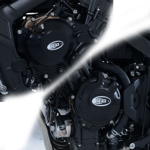 Honda CBR650R (2019-2020) R&G Engine Case Cover Kit (2pc) - KEC0121BK