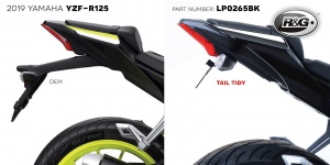 Yamaha YZF-R125 (2019-2022) R&G Tail Tidy - LP0265BK