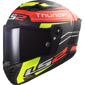 LS2 Thunder FF805 Carbon Helmet - Black Attack
