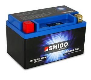 Aprilia RSV4 (2004-2009) Shido Lithium Battery - LTX12-BS