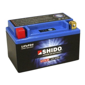 Kawasaki Z125 (2019>) Shido Lithium Battery - LTX7A