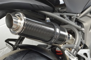 Triumph Speed Triple 1050 (2016-2017) Round Moto GP XLS Carbon Fibre Exhausts