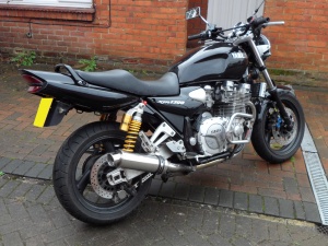 Yamaha XJR1300 (99-03) Round Big Bore XLS Polished Stainless Exhausts