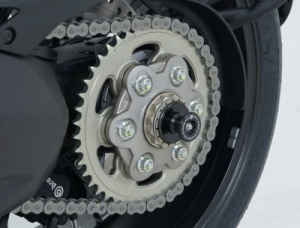 Ducati Diavel 1260 / S (2019-2022) R&G Spindle Sliders - SS0034BK