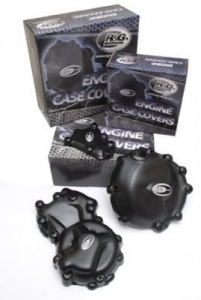 Honda CBF600 Sport (2009) R&G Engine Case Cover Kit (2pc) - KEC0026BK