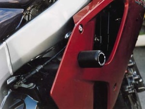 Kawasaki ZX-6R F1-F3 (1995-1997) R&G Classic Style Crash Protectors - CP0072BL/WH