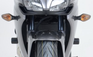 Honda CBR500R (2013-2015) R&G Aero Style Crash Protectors (Non Drill) - CP0340BL/WH