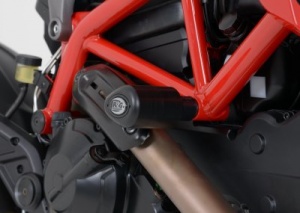 Ducati Hyperstrada 939 (2016) R&G Aero Style Crash Protectors - CP0343BL