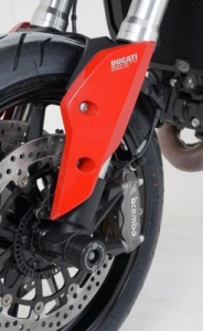 Ducati Hypermotard 821 (2013-2014) R&G Fork Protectors - FP0139BK