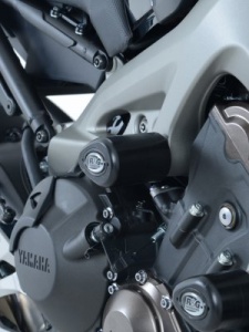 Yamaha MT-09 - FZ-09 (2013-2020) R&G Aero Style Crash Protectors (Mid Mount) - CP0355BL