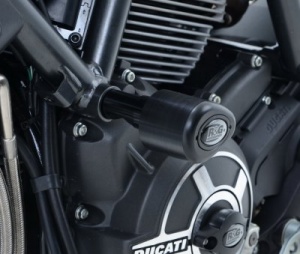 Ducati Scrambler - Various (2015-2021) R&G Aero Style Crash Protectors - CP0384BL