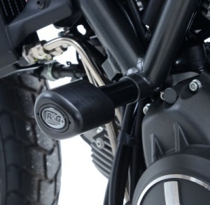 Ducati Scrambler - Various (2015-2021) R&G Aero Style Crash Protectors - CP0384BL