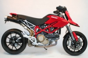 Ducati Hypermotard 1100 (2007) R&G Classic Style Crash Protectors - CP0212BL