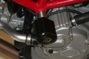 Ducati Monster (2001-2006) R&G Aero Style Crash Protectors - CP0224BL
