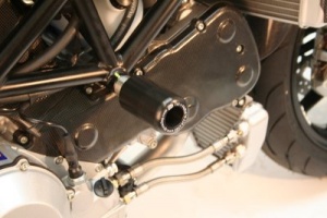 Ducati Monster (2001-2006) R&G Classic Style Crash Protectors - CP0097BL