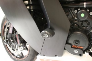 KTM RC8R (2009-2015) R&G Aero Style Crash Protectors - CP0256BL