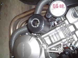 Honda CB900 Hornet (All) R&G Classic Style Crash Protectors - CP0055BL