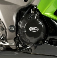 Kawasaki Versys 1000 (2012-2022) R&G Engine Case Cover Kit (2pc) - KEC0028BK