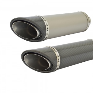 Suzuki SV650X 2018 2021 Exhaust Round SC 1 spengineering