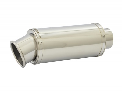 BMW S1000RR (2010-2014) Round Big Bore Xtreme Polished Stainless Exhaust