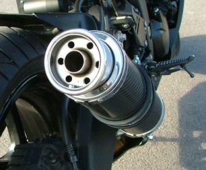 Universal Motorcycle Exhaust Can Muffler Baffle DB Killer Silencer 48mm New I141702132