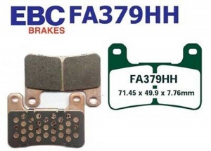 Kawasaki Z1000 (2010-2013) EBC Double H Front Brake Pads - FA379HH