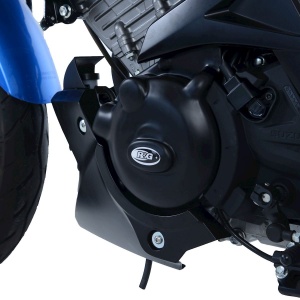 Suzuki GSX-R125  (2017-2019) R&G Engine Case Cover Kit (2pc) - KEC0111BK