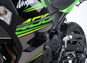 Kawasaki Ninja 250 (2018-2020) R&G Aero Style Crash Protectors - CP0444BL/WH