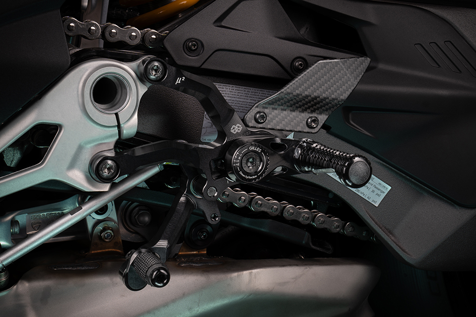 Ducate Rear Set Ducati Streetfighter V4 (2025-2026) Gilles Rear Sets|MUE2-B001-B ...