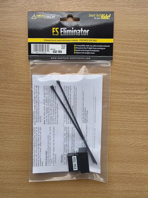 Triumph Speed Triple 1200 RR Healtech Servo Eliminator|ESE-TO3