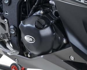 Kawasaki Ninja 250 (2013-2017) R&G Engine Case Cover Kit (2pc) - KEC0048BK
