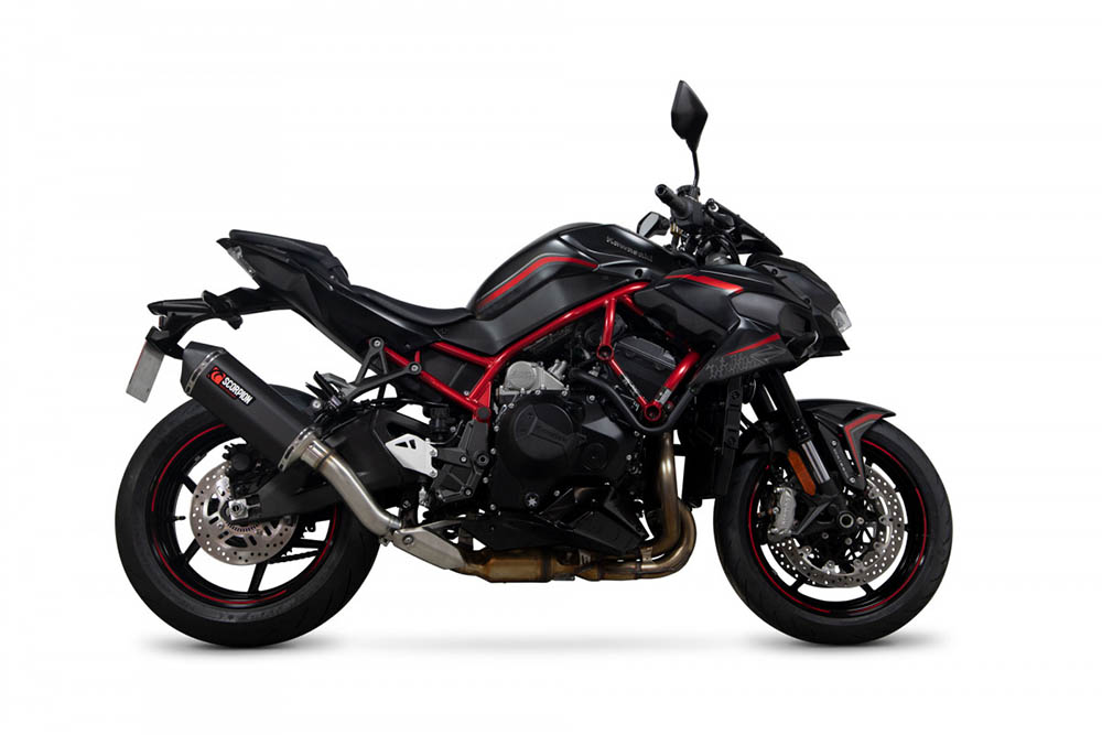 Kawasaki ZH2 (2020-2025) Scorpion Serket Parallel Ceramic Black
