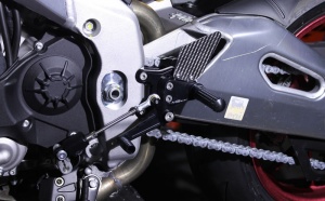 Aprilia RSV4 / APRC (2009-2014) MG Biketec Rear Sets - 2500-067014
