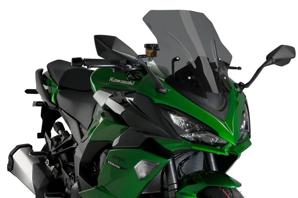 ESPEEDMTC Adesivo Termico Per Tappo Serbatoio Per Kawasaki Z1000SX (2011-2019) - Gomma Con 3M, Nero