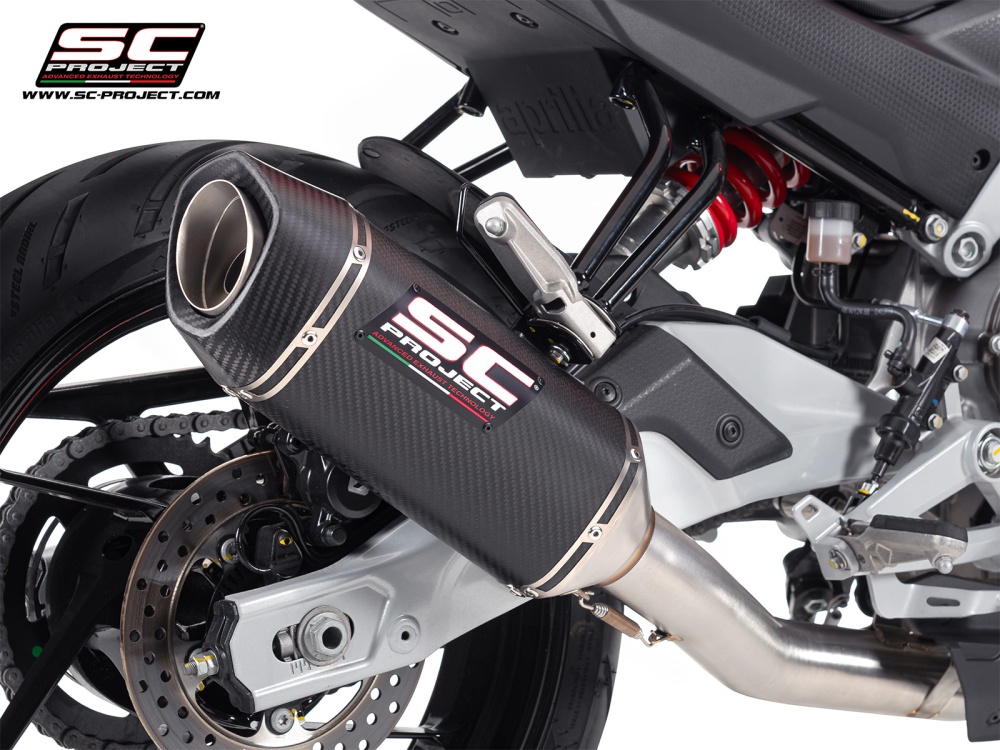 Aprilia Tuono 457 (2025+) SC Project SC1-S Carbon Exhaust|A30B-AC124C ...