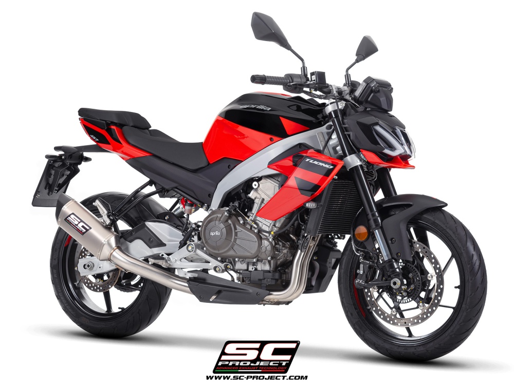 Aprilia Tuono 457 (2025+) SC Project SC1-S Titanium Exhaust|A30B-AC124T ...