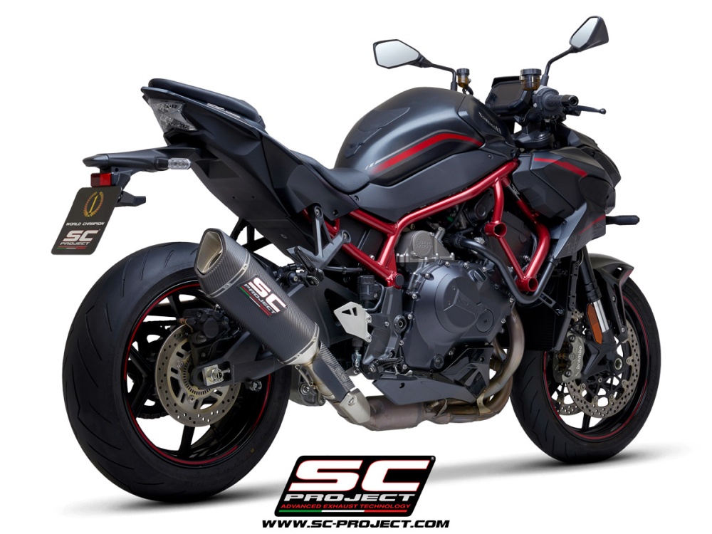 Kawasaki ZH2 (2020-2024) SC Project SC1-R Carbon Fibre Exhaust|K36A-91C ...