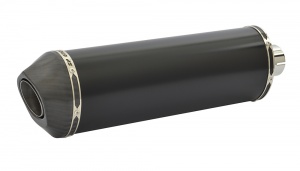 Benelli Tornado Tre 900 (02-14) Oval Carbon Outlet Diabolus XL Satin Black Exhaust
