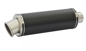 BMW R NineT (2014-2019) Round Big Bore XLS Satin Black Exhaust
