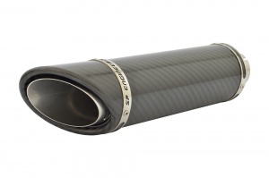 Triumph Speed Triple 1050 (2011-2015) Low Slung 3-1 Round SC-1 Stubby Carbon Fibre Exhaust