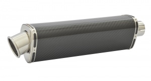 Benelli Tornado Tre 900 (02-14) Tri-Oval Big Bore XL Carbon Fibre Exhaust