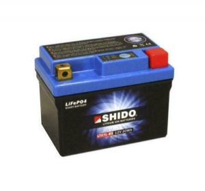 Yamaha YBR250 (2007-2008) Shido Lithium Battery - LTX7L-BS