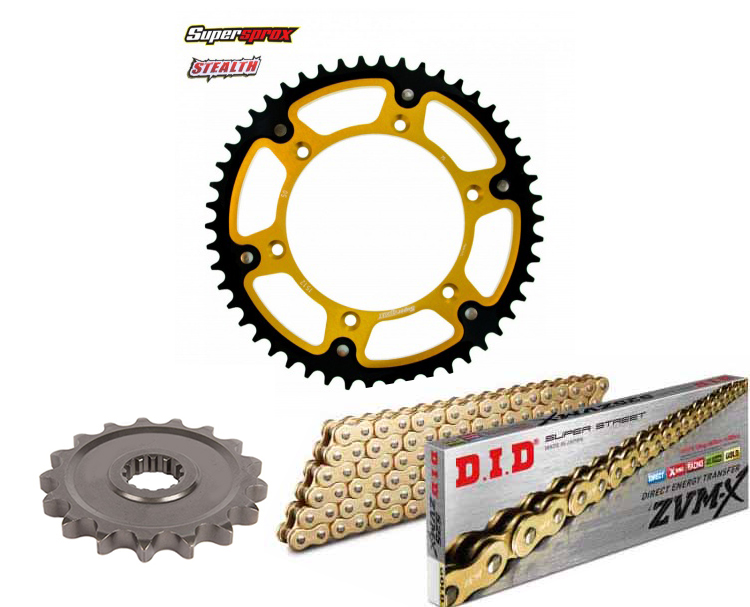 Honda CBR1000RR Fireblade (2006-2007) DID Chain & Supersprox  Sprocket Kit