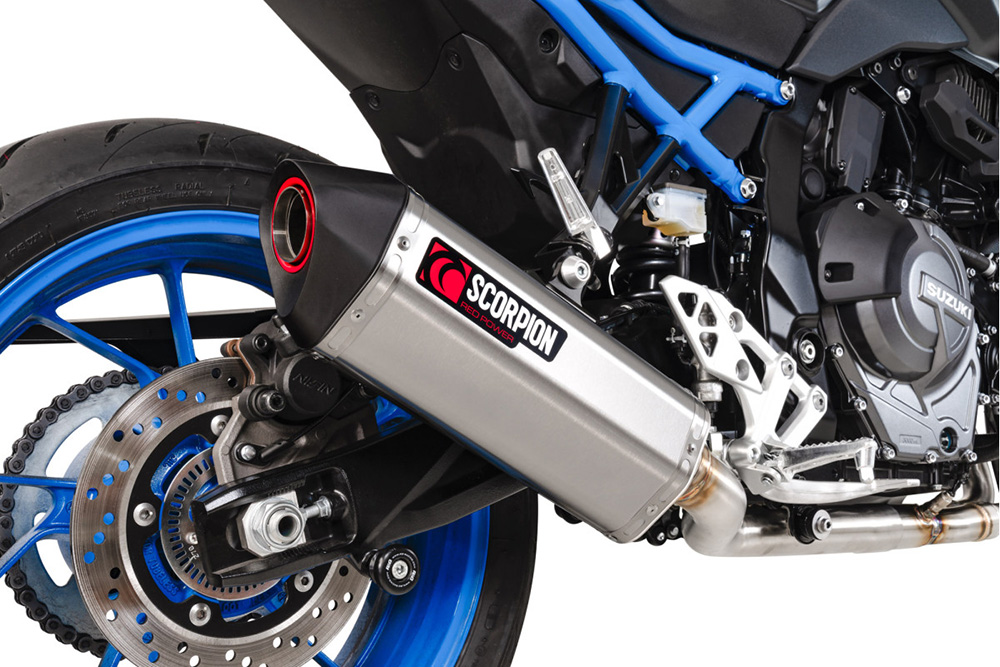 Suzuki GSX-8S Scorpion Serket Stainless Exhaust|RSI129SYSSEO