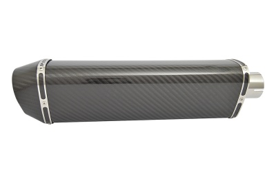 Benelli Tornado Tre 1130 (03-14) Tri-Oval Carbon Outlet Diabolus XL Carbon Fibre Exhaust