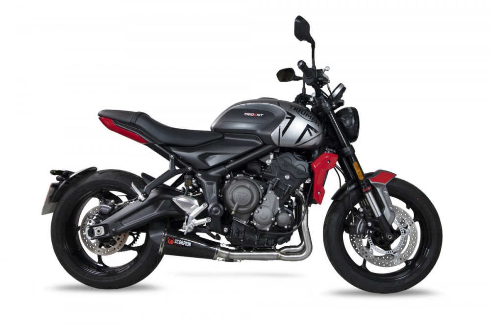 Triumph Trident 660 (2021-2024) Scorpion Serket Taper Carbon