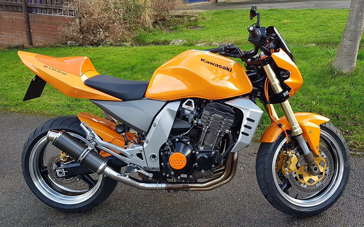 2003 z1000 exhaust
