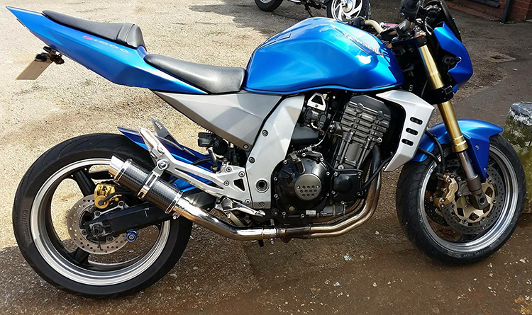 2003 z1000 exhaust