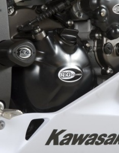 Kawasaki ZX-6R (2009-2022) R&G Engine Case Cover Kit (3pc) - KEC0020BK